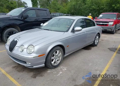 2003 Jaguar S-Type 3.0L V6 from USA, damaged, VIN SAJEA01T93FM60398